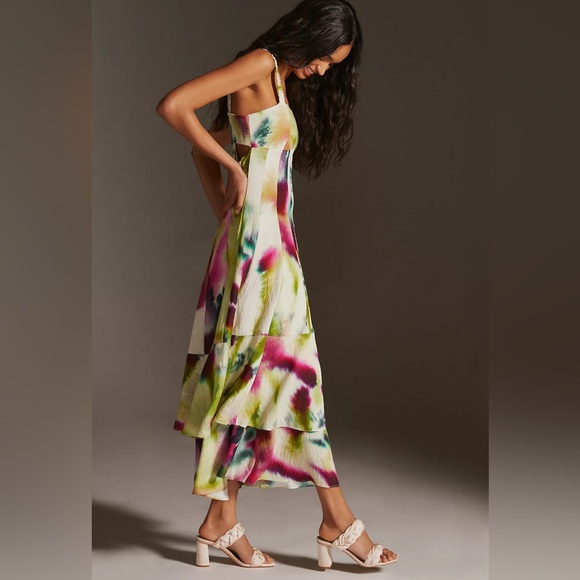 Anthropologie Tiered Maxi Dress - Picture 4 of 14